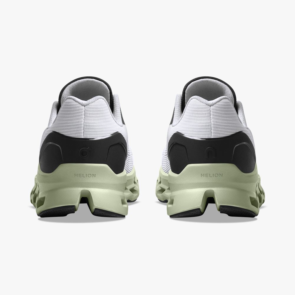 On Cloudstratus: Maximum Cushioned Running Shoe - White | Black ON95XF111