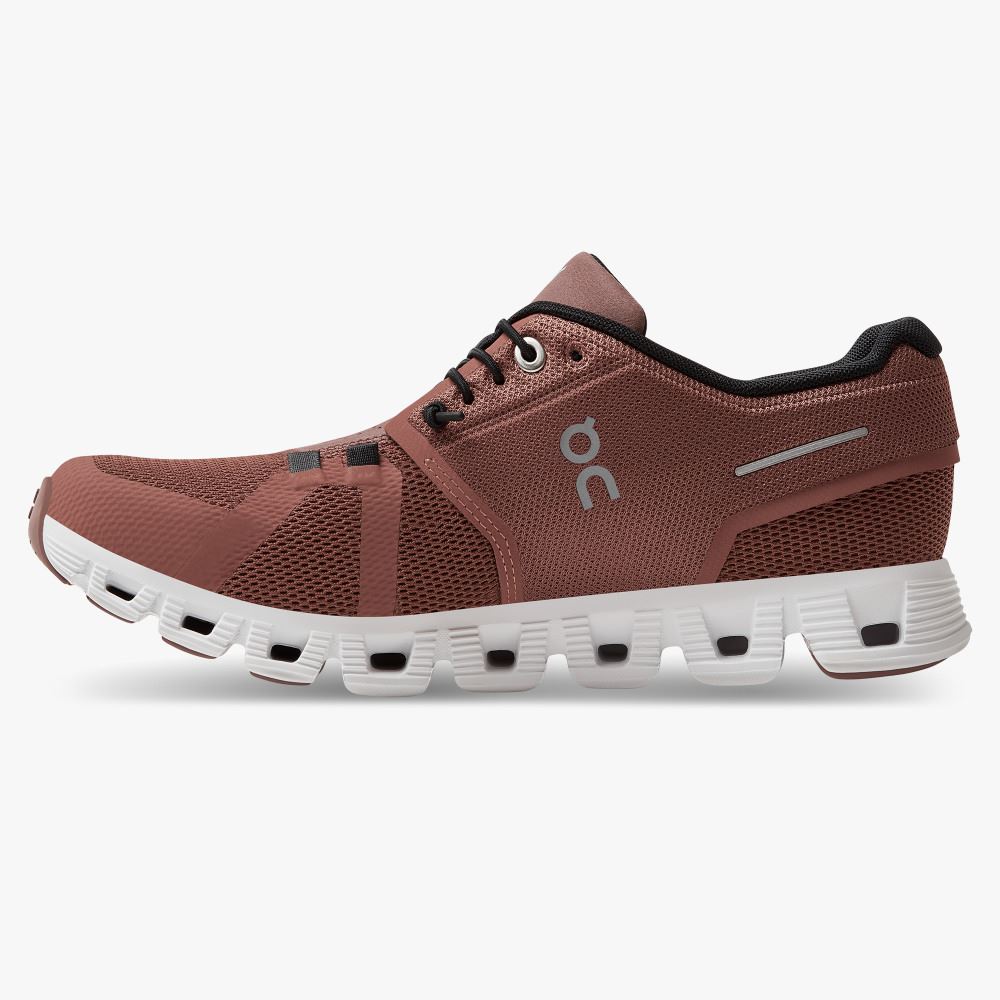 On Running 5 - the lightweight shoe for everyday performance - Rust | Black ON95XF308