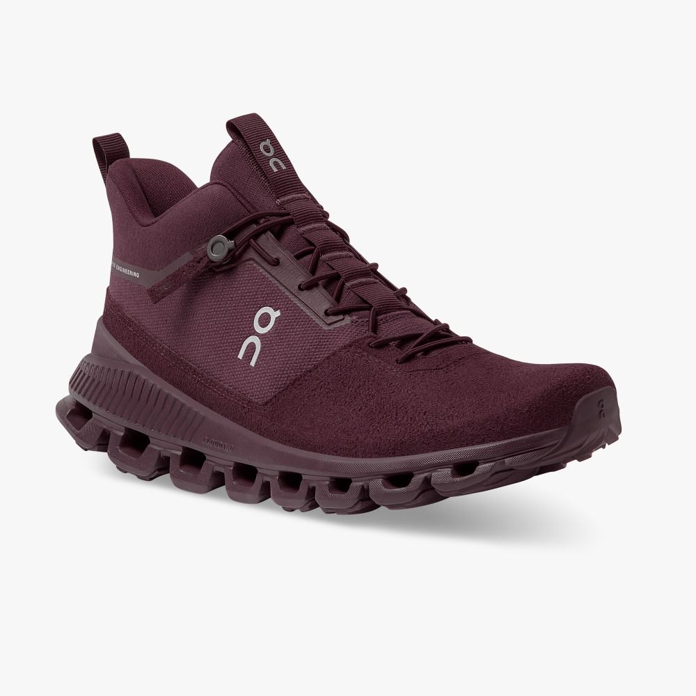 On Running Hi - High Top Sneaker - Mulberry ON95XF337
