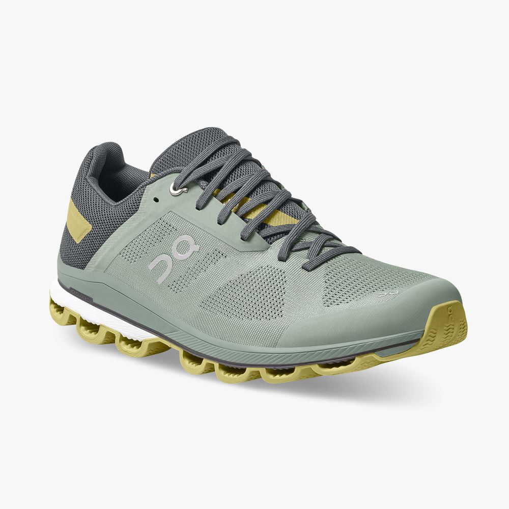 On New Cloudsurfer 6 - Lightweight Road Running Shoe - Eucalyptus | Citron ON95XF57