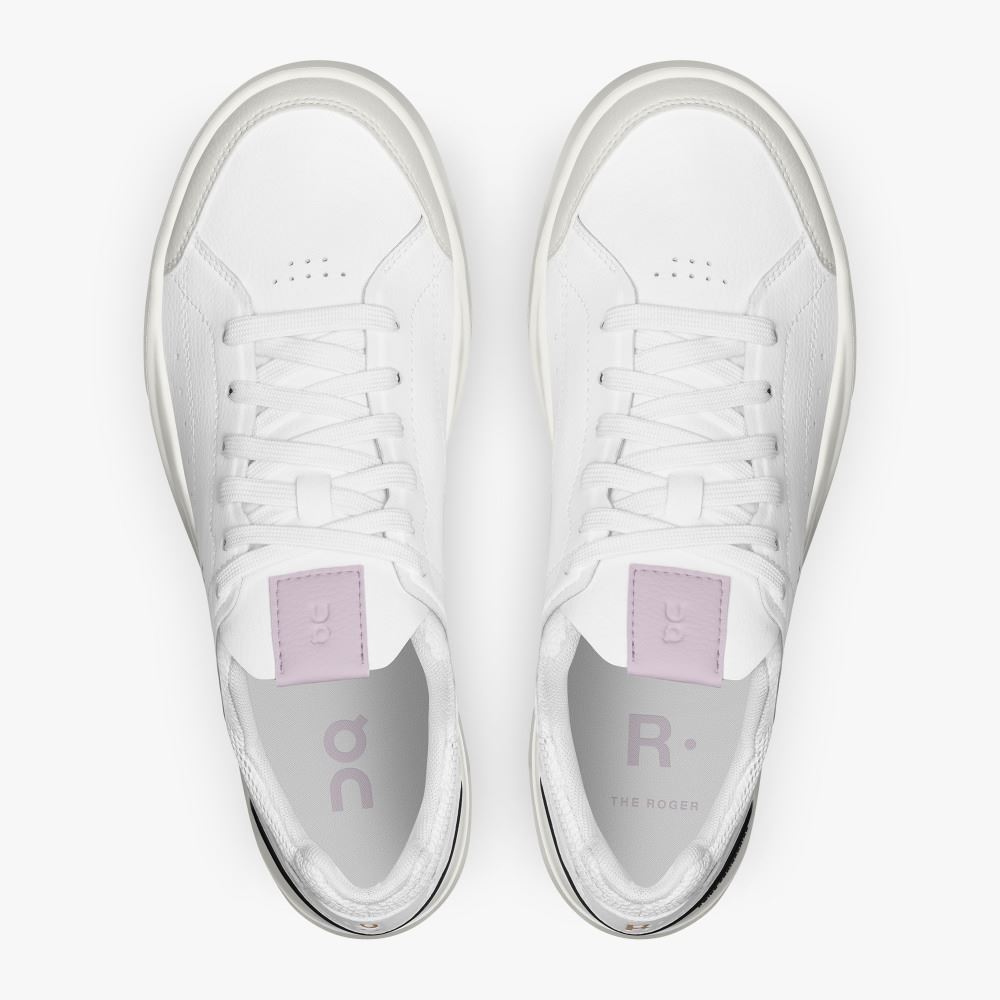 On THE ROGER: tennis-inspired sneaker by On & Roger Federer - White | Lily ON95XF395