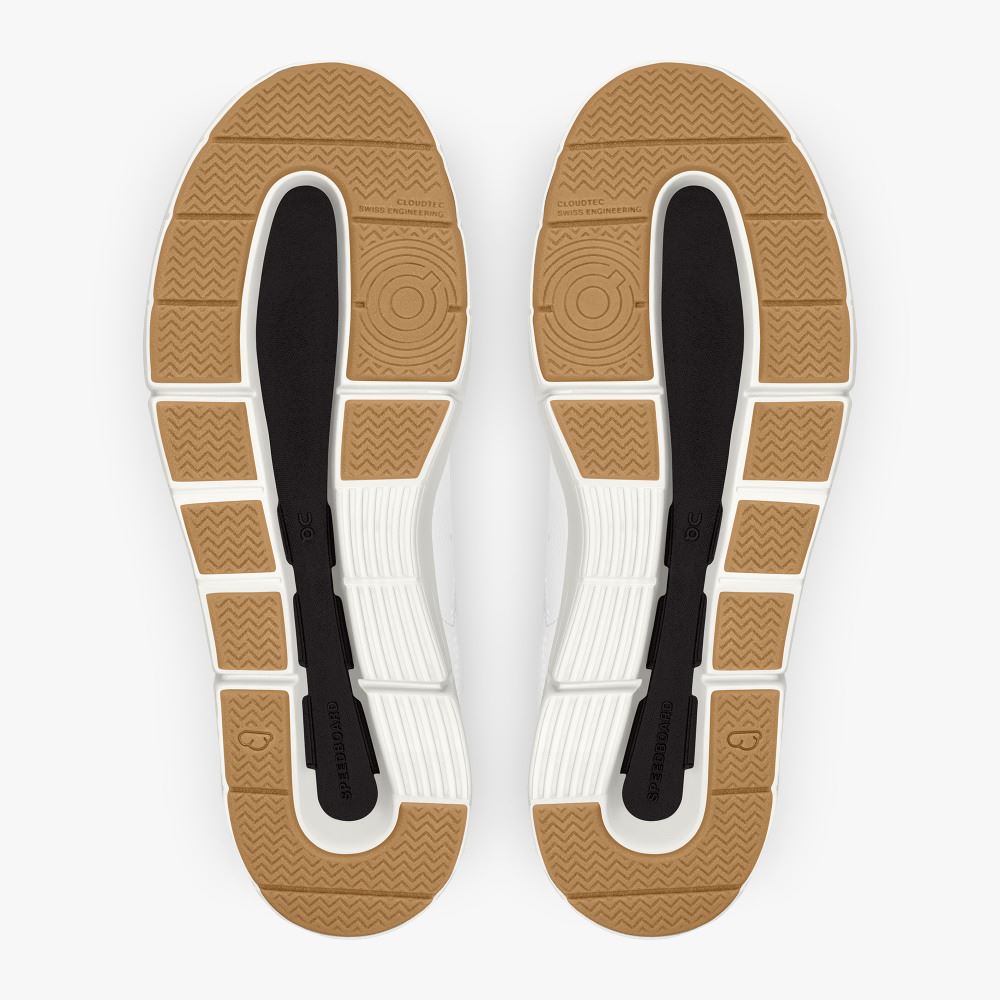 On THE ROGER: tennis-inspired sneaker by On & Roger Federer - White | Lily ON95XF395