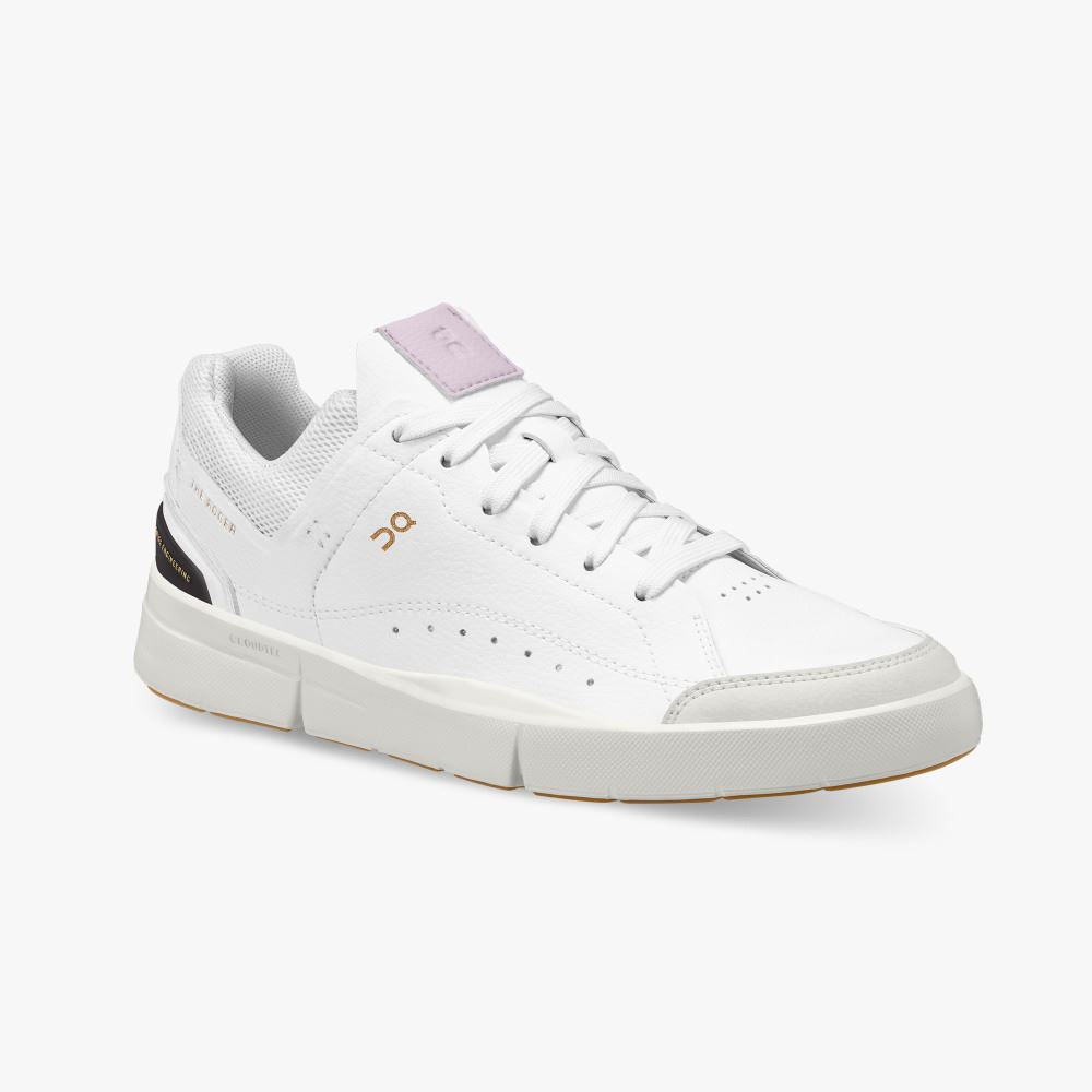 On THE ROGER: tennis-inspired sneaker by On & Roger Federer - White | Lily ON95XF395