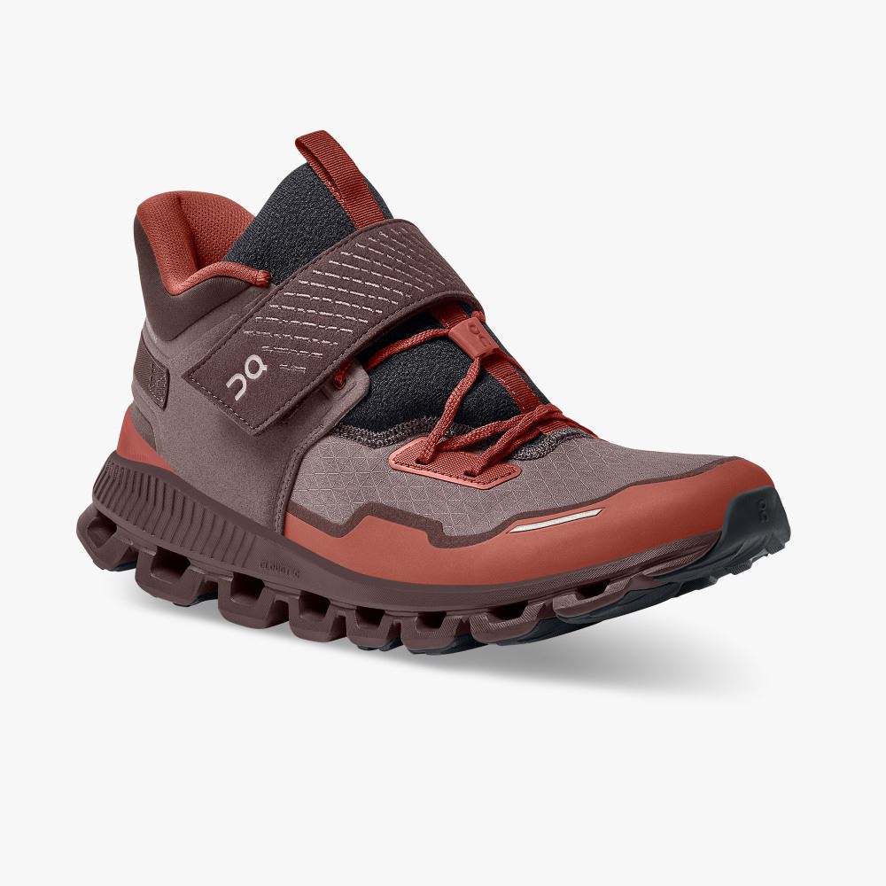 On Running Hi Edge Defy: active urban shoes for cold weather - Grape | Ox ON95XF197