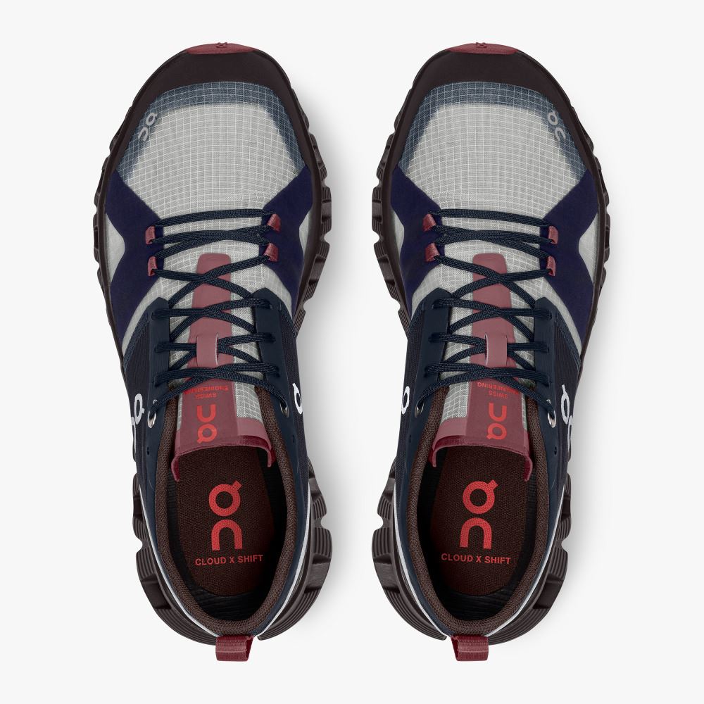 On Running X Shift: Colorful Lightweight Workout Shoe - Ink | Cherry ON95XF351