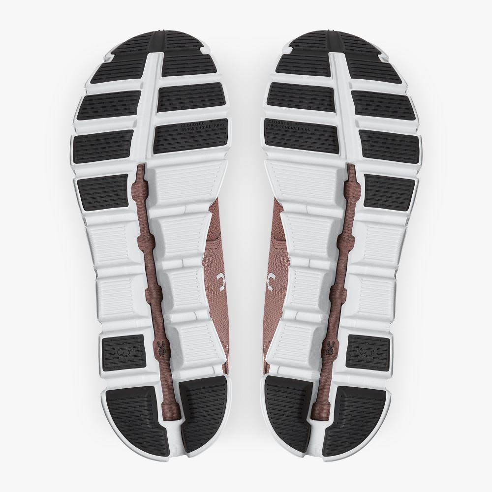On Running 5 Waterproof - Lightweight Waterproof Running Shoe - Cocoa | Frost ON95XF172