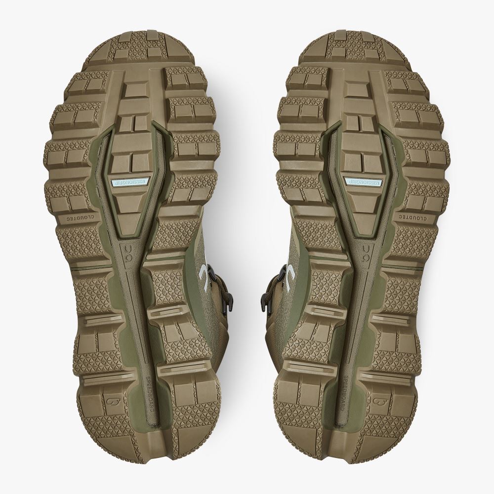 On Cloudrock Waterproof - The Lightweight Hiking Boot - Olive | Reed ON95XF96