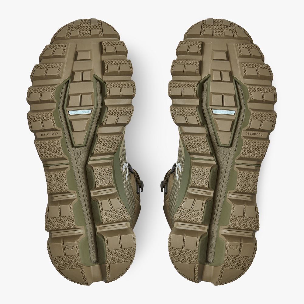 On Cloudrock Waterproof - The Lightweight Hiking Boot - Olive | Reed ON95XF96 - Click Image to Close