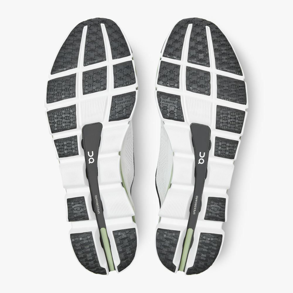 On Cloudboom: carbon fiber plate racing shoes - White | Black ON95XF39