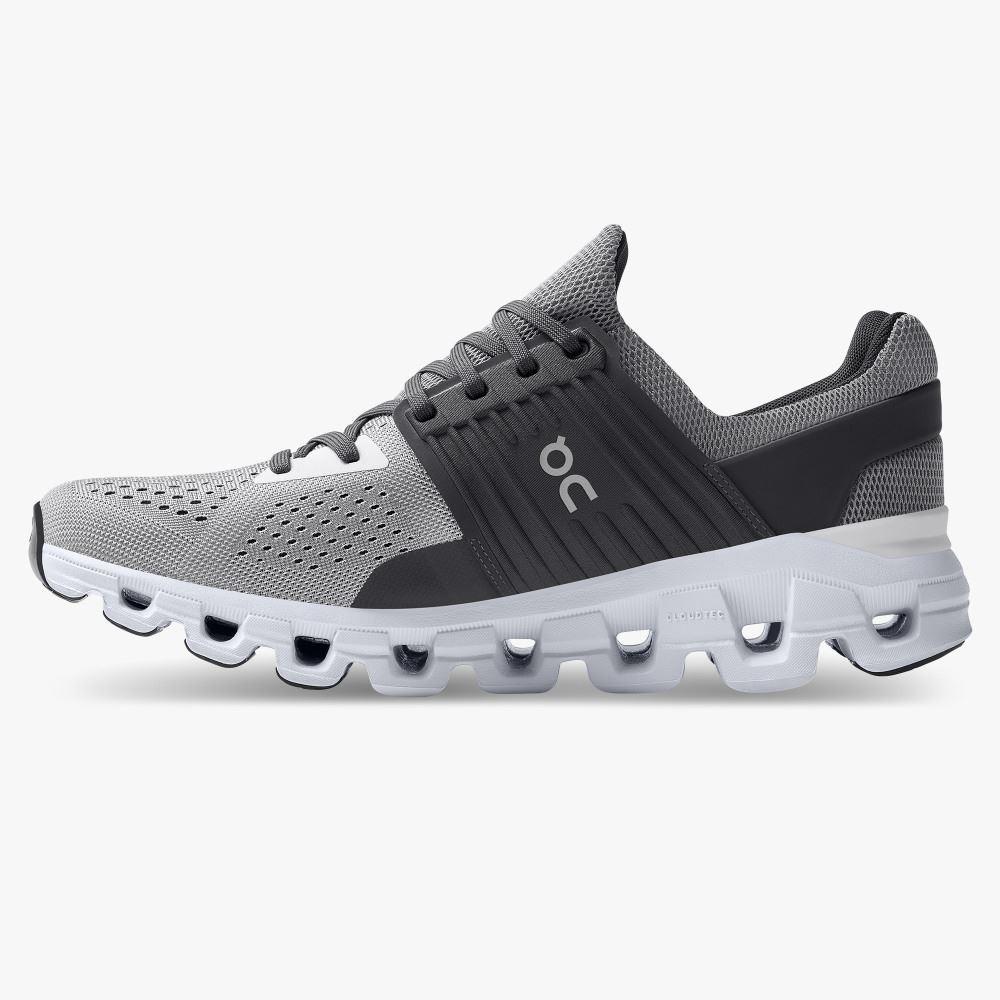 On Cloudswift - Road Shoe For Urban Running - Alloy | Eclipse ON95XF264