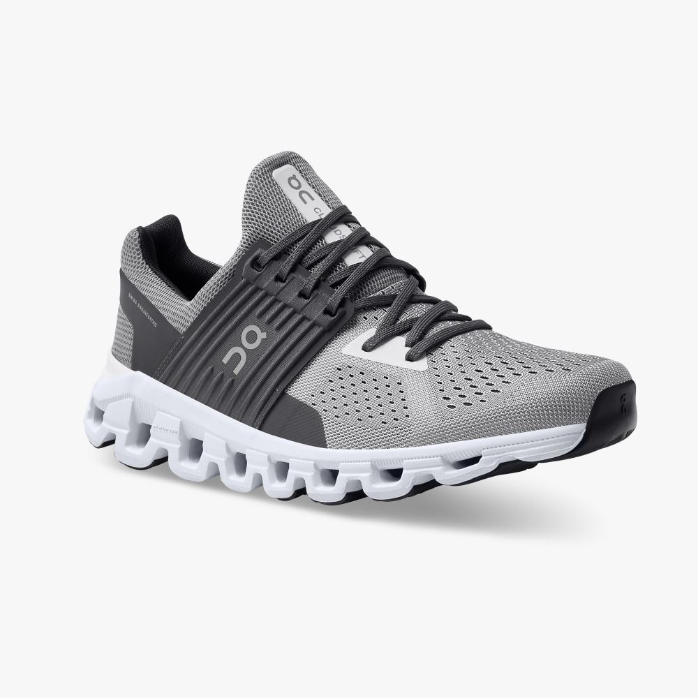 On Cloudswift - Road Shoe For Urban Running - Alloy | Eclipse ON95XF264