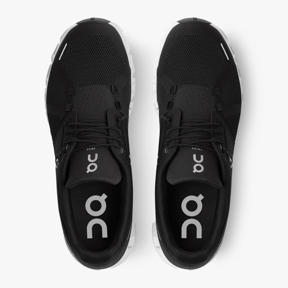 On Running 5 - the lightweight shoe for everyday performance - Black | White ON95XF177