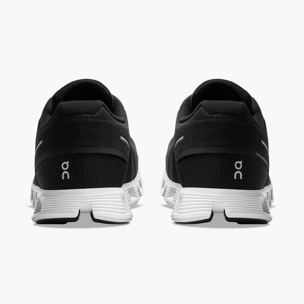 On Running 5 - the lightweight shoe for everyday performance - Black | White ON95XF177 - Click Image to Close