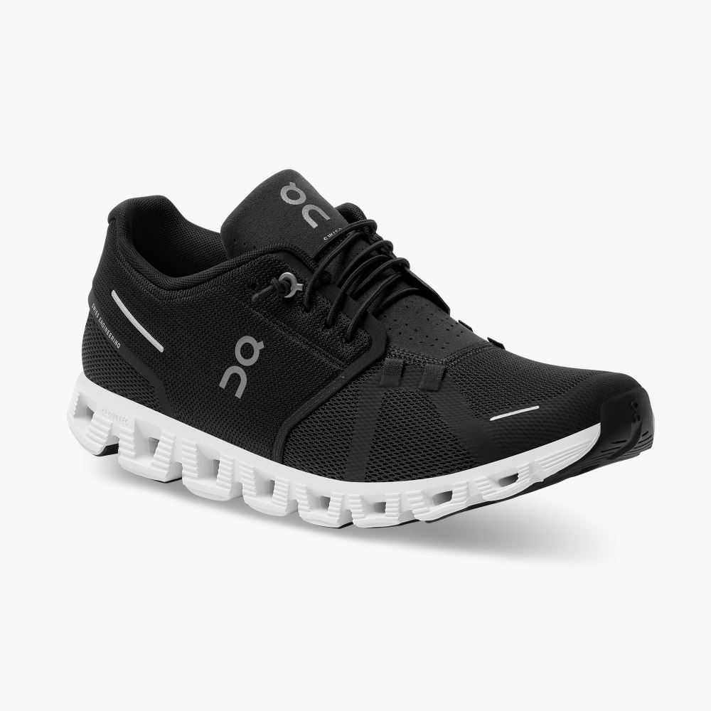 On Running 5 - the lightweight shoe for everyday performance - Black | White ON95XF177