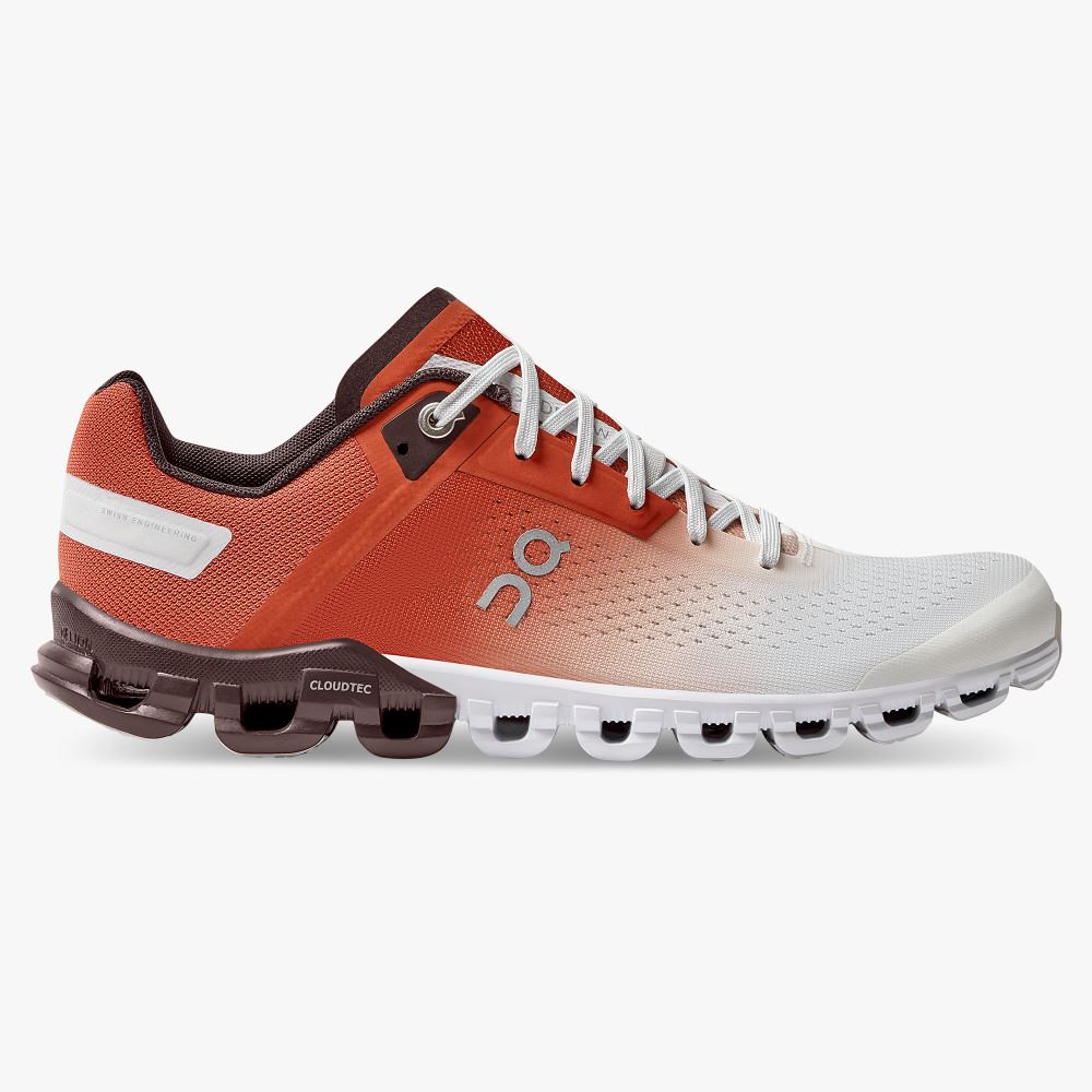 On New Cloudflow: The Lightweight Performance Running Shoe - Rust | White ON95XF128