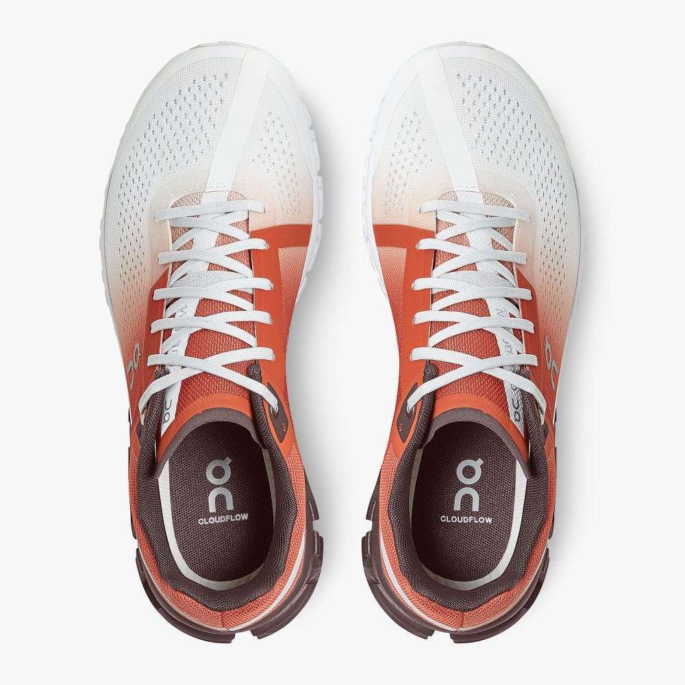 On New Cloudflow: The Lightweight Performance Running Shoe - Rust | White ON95XF128 - Click Image to Close