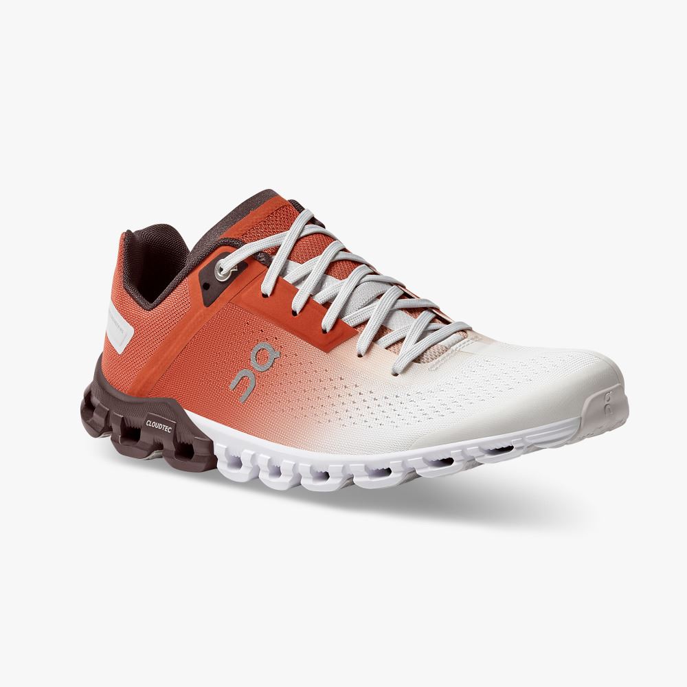 On New Cloudflow: The Lightweight Performance Running Shoe - Rust | White ON95XF128