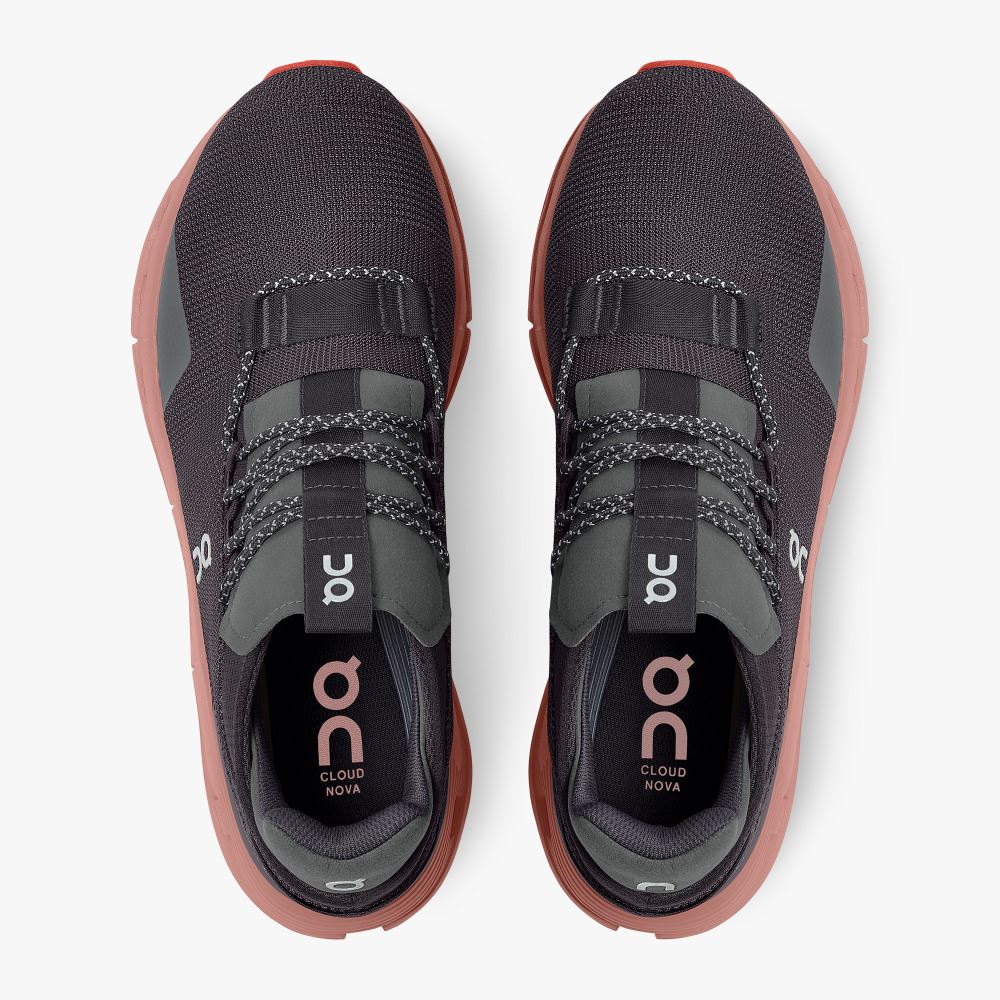 On Runningnova - The lightweight sneaker for all-day comfort - Eclipse | Rose ON95XF258 - Click Image to Close