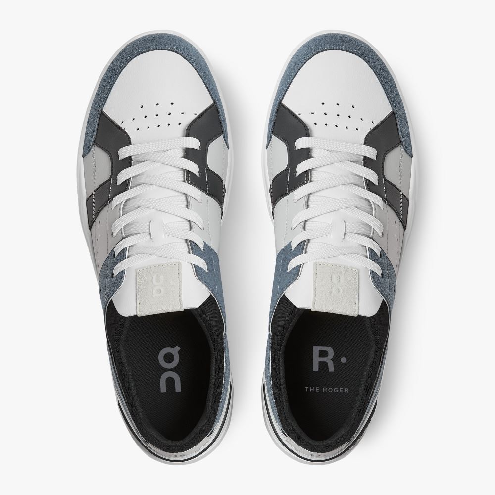 On THE ROGER Clubhouse: the expressive everyday sneaker - Metal | Black ON95XF288
