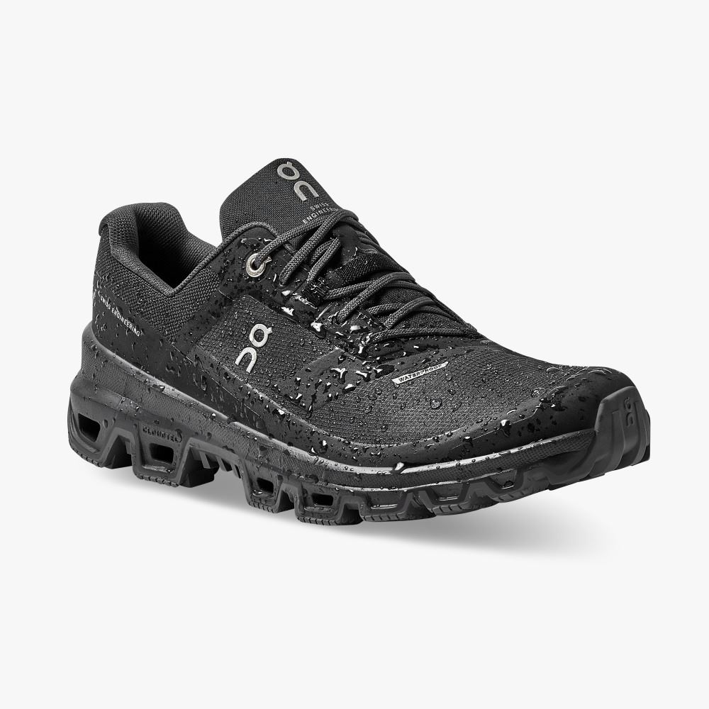 On Cloudventure Waterproof: Trail Running Shoe - Black ON95XF108 - Click Image to Close