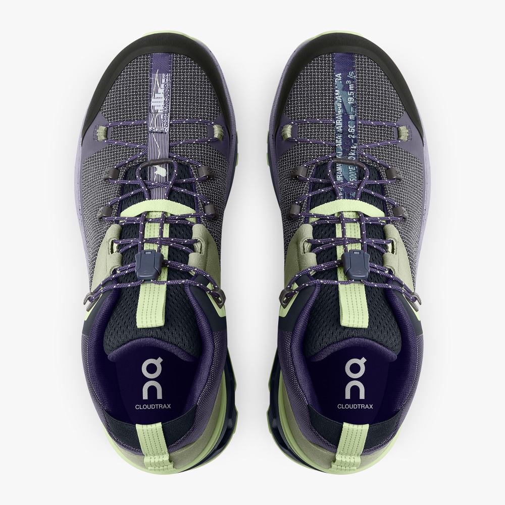On Runningtrax: hiking boot for street and mountain peaks - Reseda | Lavender ON95XF380 - Click Image to Close
