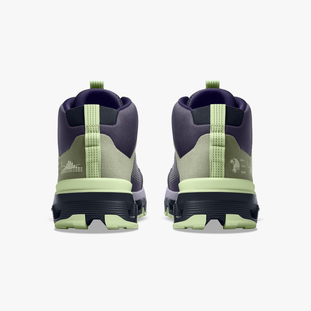 On Runningtrax: hiking boot for street and mountain peaks - Reseda | Lavender ON95XF380