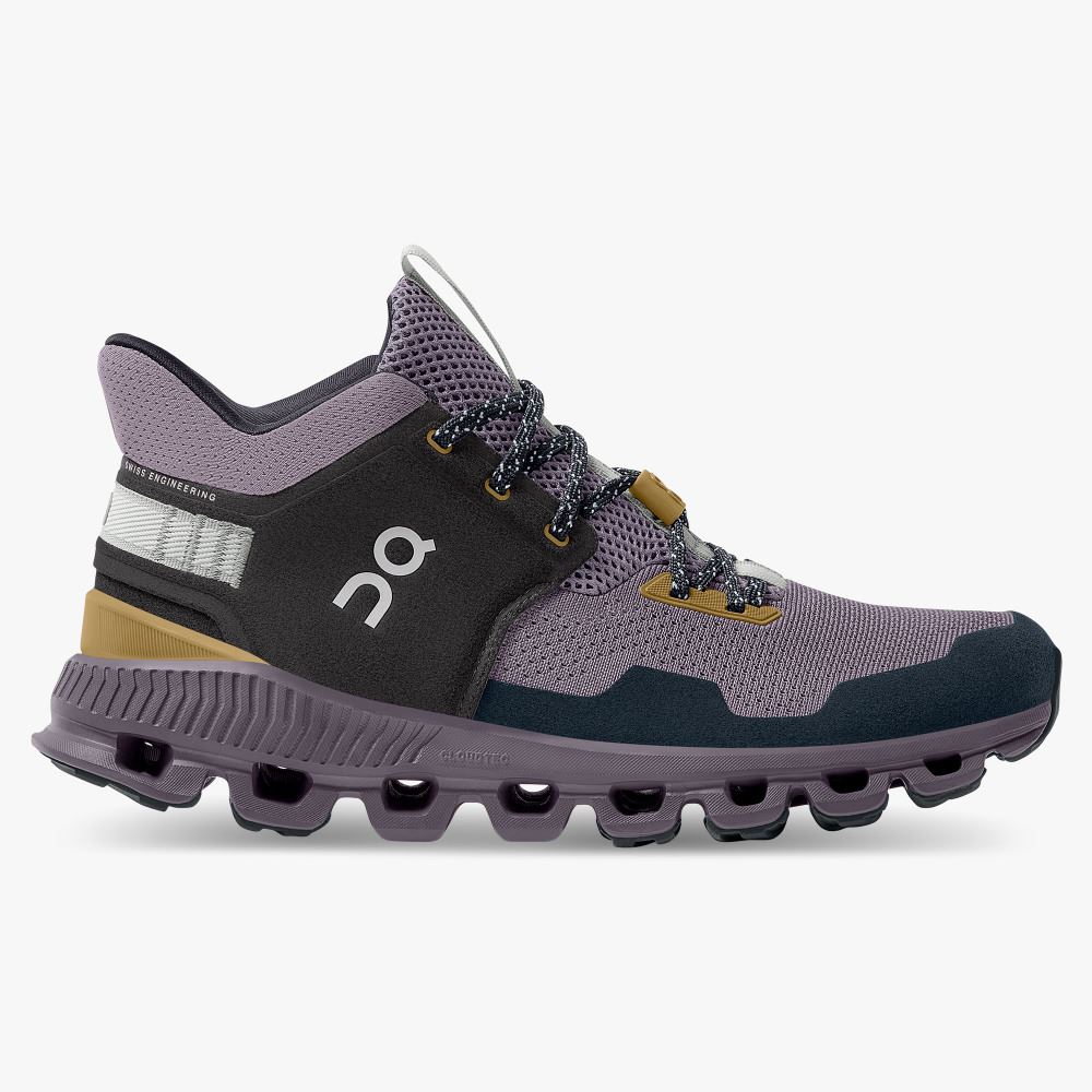On Running Hi Edge - The street-ready sneaker silhouette - Pebble | Lilac ON95XF324