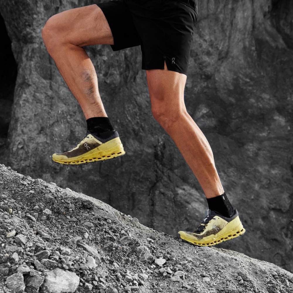 On Runningultra: cushioned trail running shoe - Limelight | Eclipse ON95XF18