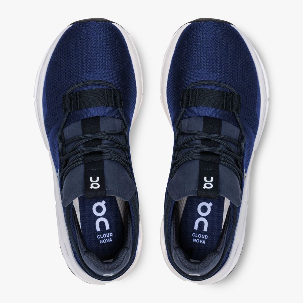 On Runningnova - The lightweight sneaker for all-day comfort - Navy | White ON95XF259