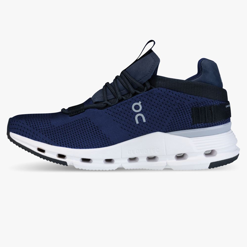On Runningnova - The lightweight sneaker for all-day comfort - Navy | White ON95XF259 - Click Image to Close