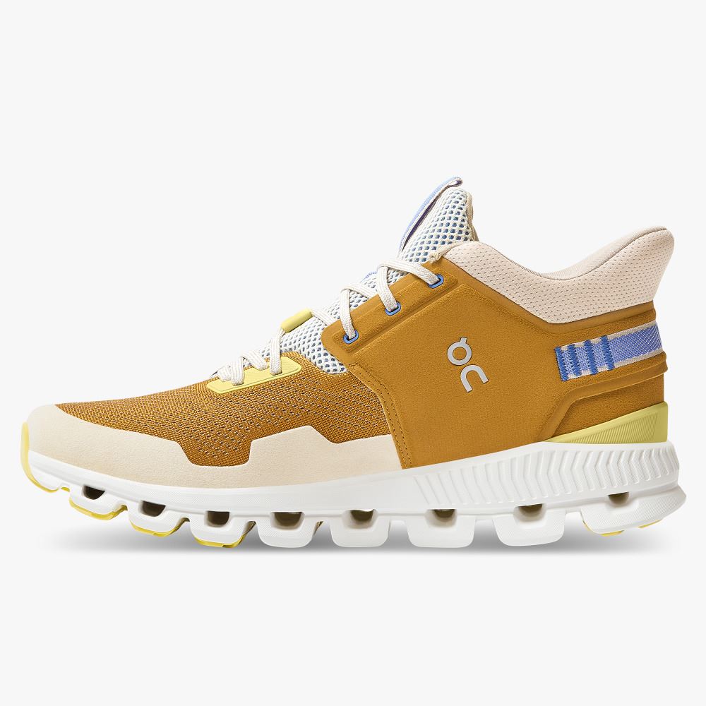 On Running Hi Edge - The street-ready sneaker silhouette - Cumin | Pearl ON95XF201 - Click Image to Close