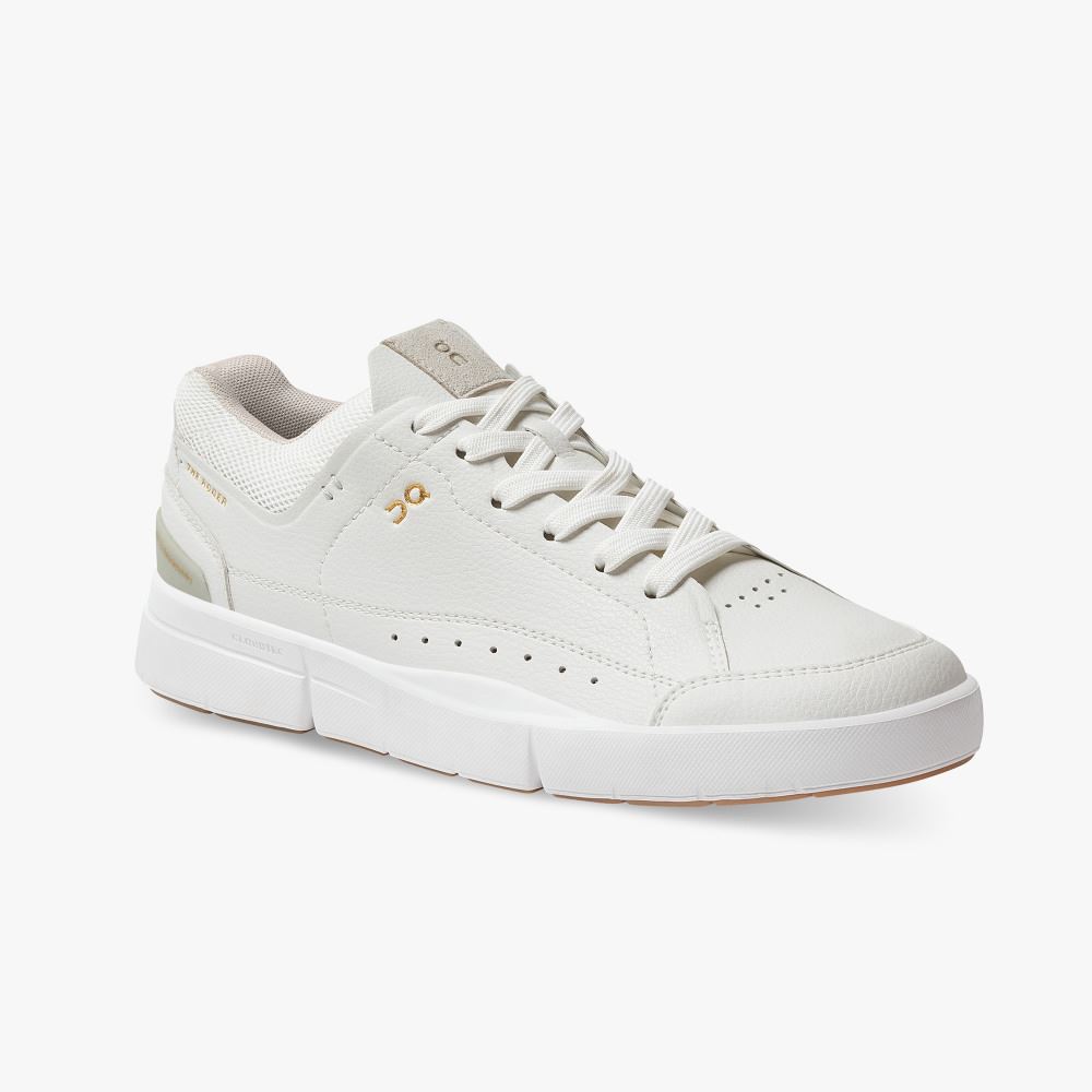 On THE ROGER: tennis-inspired sneaker by On & Roger Federer - Ice | Chalk ON95XF391