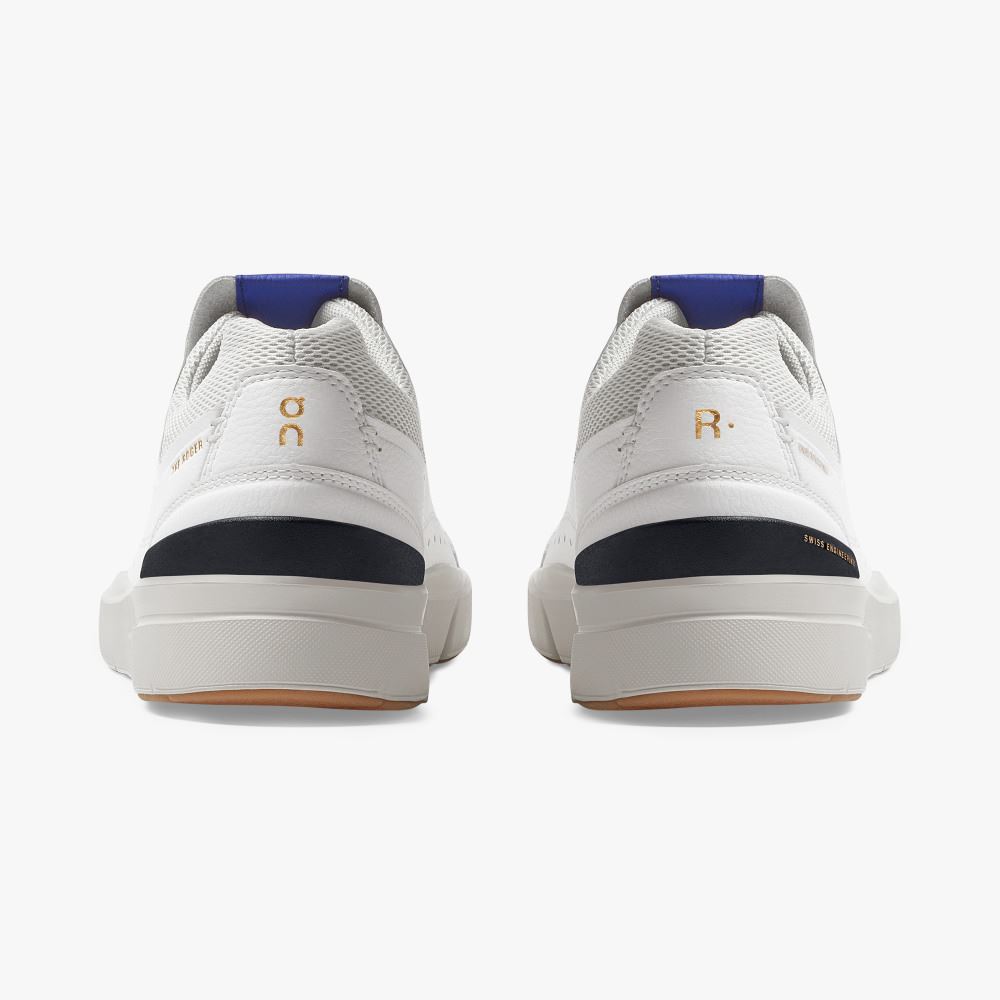 On THE ROGER: tennis-inspired sneaker by On & Roger Federer - White | Indigo ON95XF394 - Click Image to Close