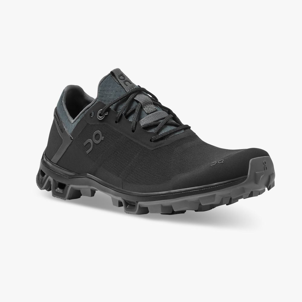 On Cloudventure Peak - Lightweight Trail Running Shoe - Black | Rock ON95XF107