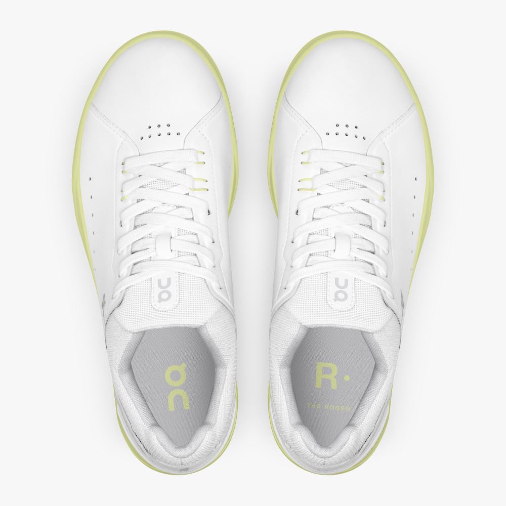 On THE ROGER Advantage: the versatile everyday sneaker - White | Hay ON95XF384