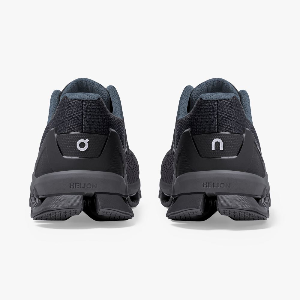 On Cloudace: supportive running shoe - Black | Eclipse ON95XF118