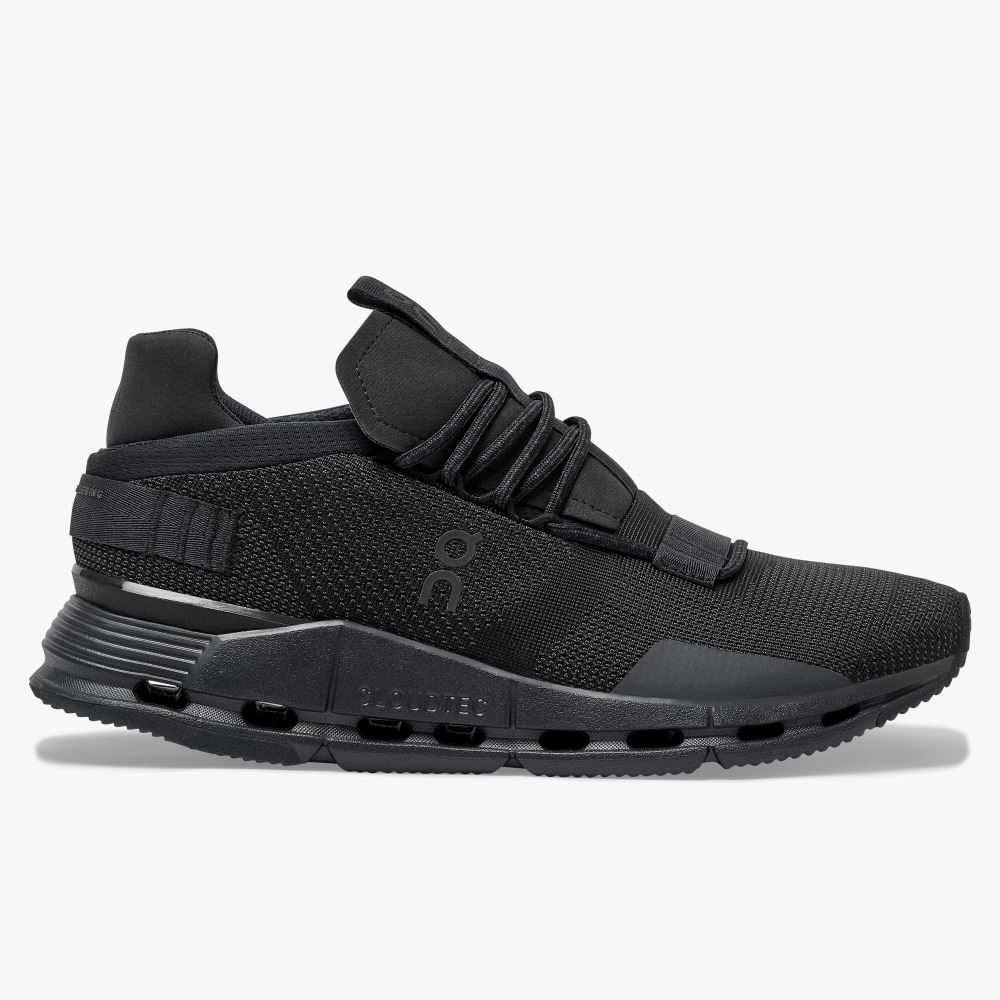 On Runningnova - The lightweight sneaker for all-day comfort - Black | Eclipse ON95XF372