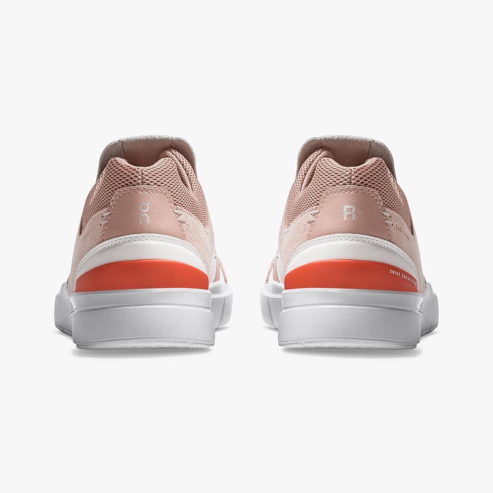 On THE ROGER Clubhouse: the expressive everyday sneaker - Rose | White ON95XF402