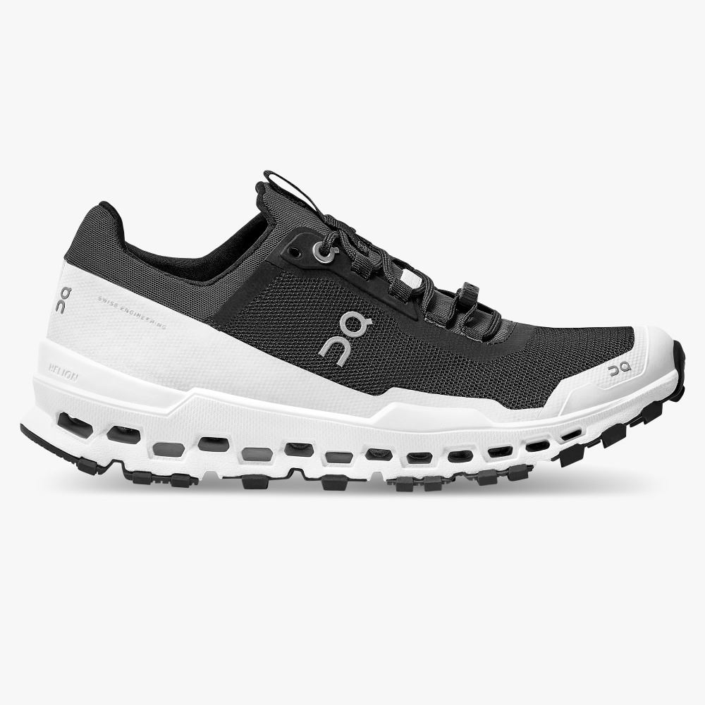 On Runningultra: cushioned trail running shoe - Black | White ON95XF100