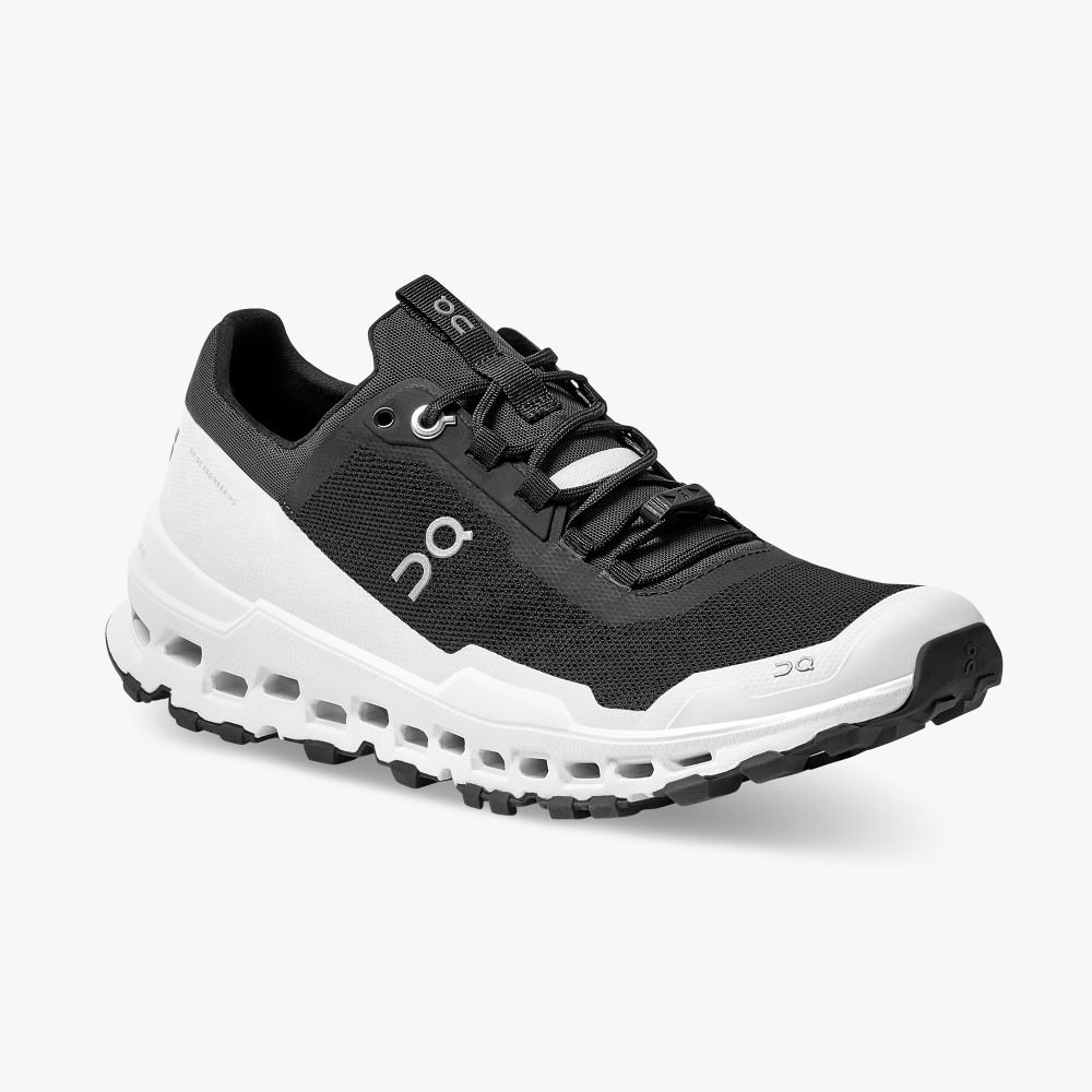 On Runningultra: cushioned trail running shoe - Black | White ON95XF100