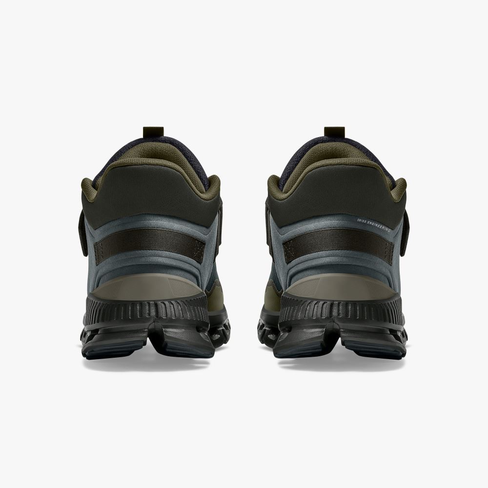 On Running Hi Edge Defy: active urban shoes for cold weather - Olive | Fir ON95XF198