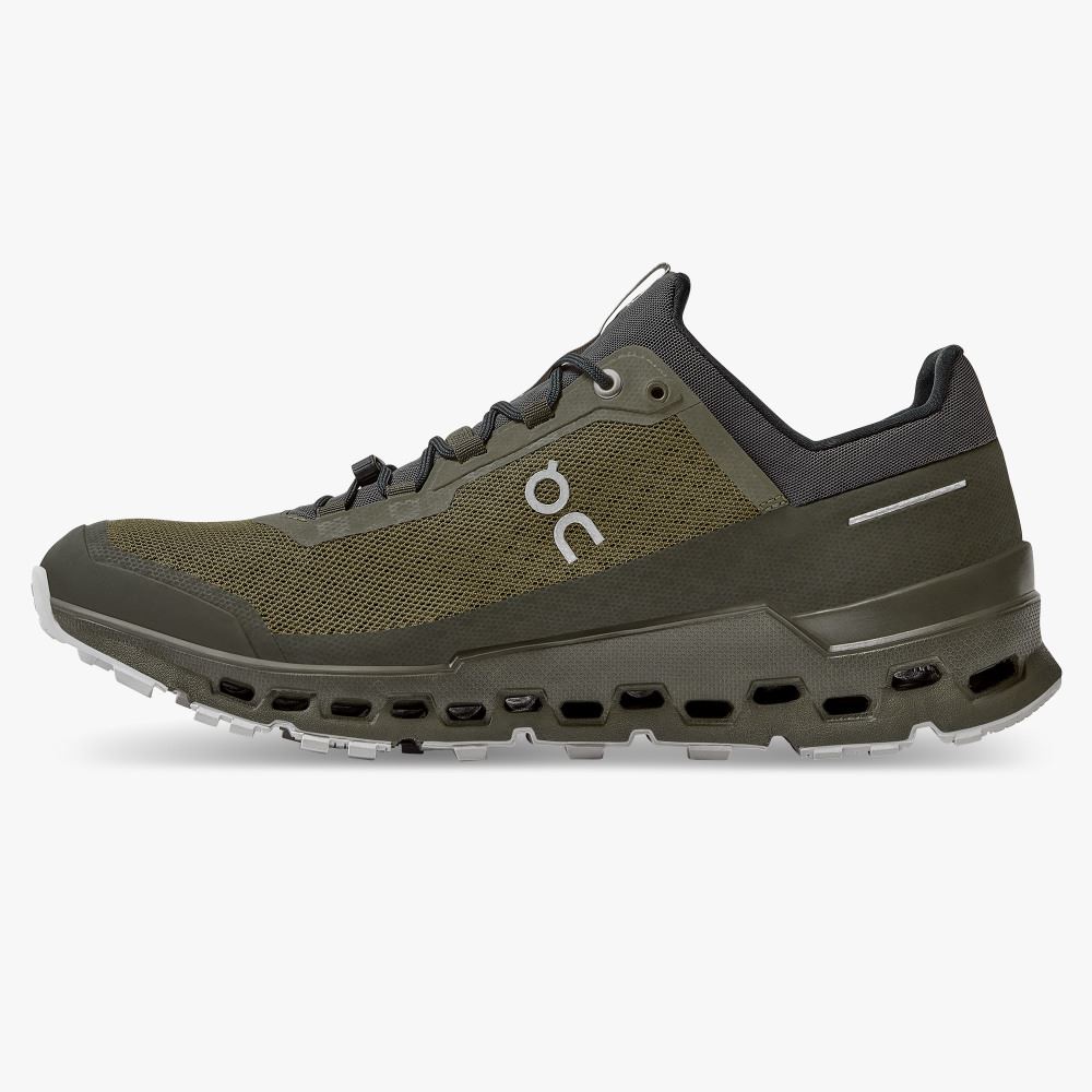 On Runningultra: cushioned trail running shoe - Olive | Eclipse ON95XF16