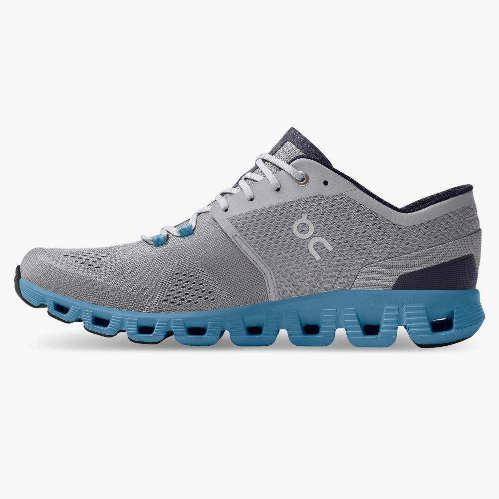 On New Cloud X - Workout and Cross Training Shoe - Alloy | Niagara ON95XF238