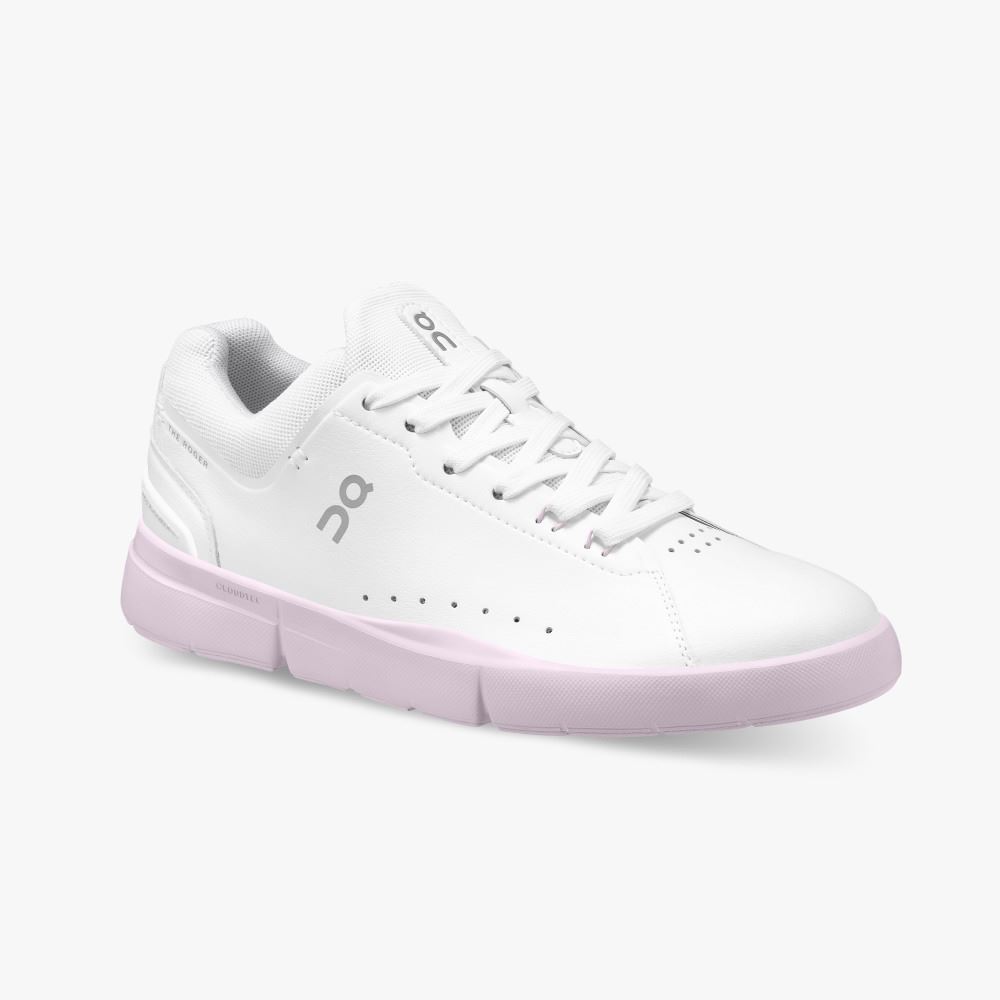 On THE ROGER Advantage: the versatile everyday sneaker - White | Lily ON95XF386