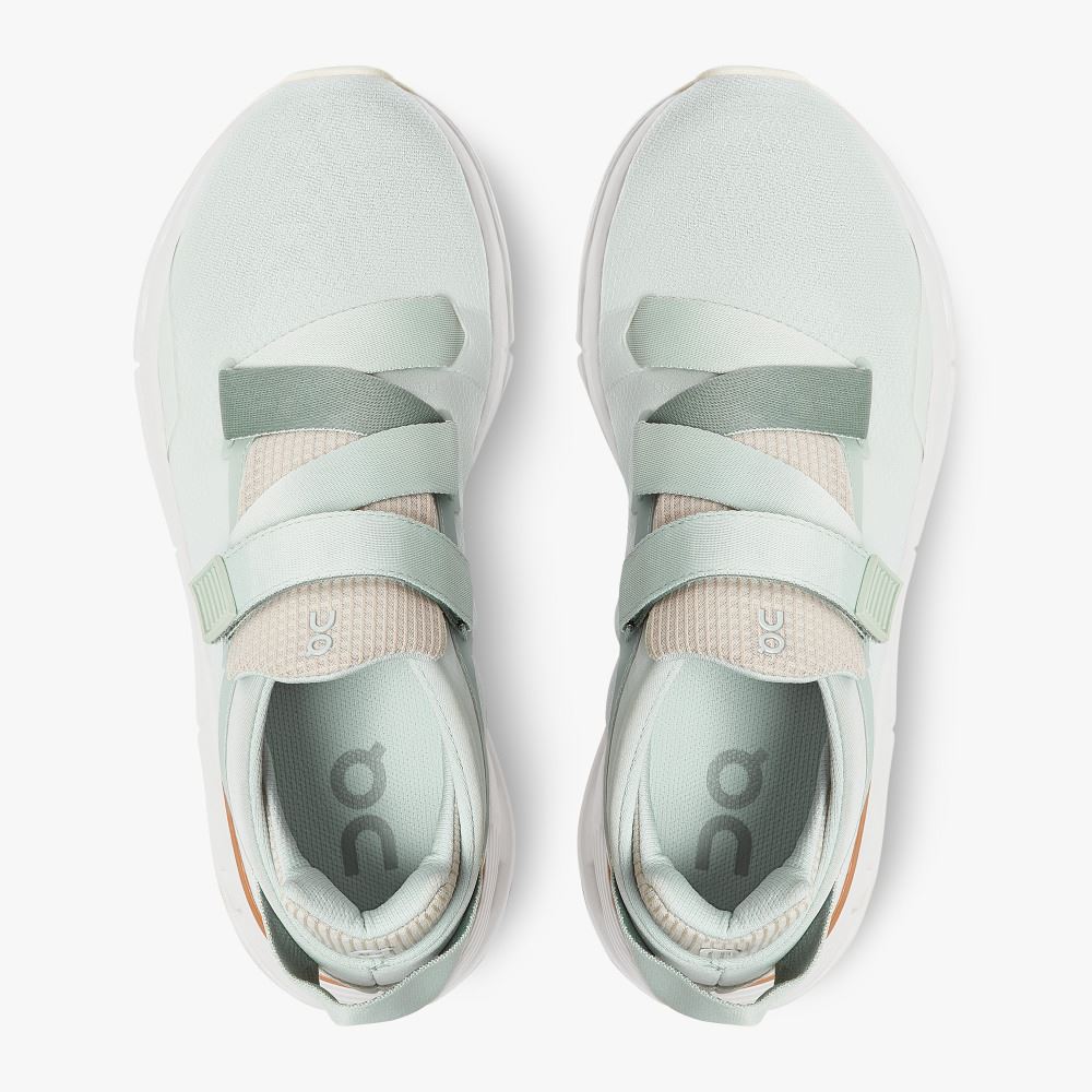 On Runningnova Wrap: women's exclusive performance sneaker - Leaf | Cumin ON95XF370