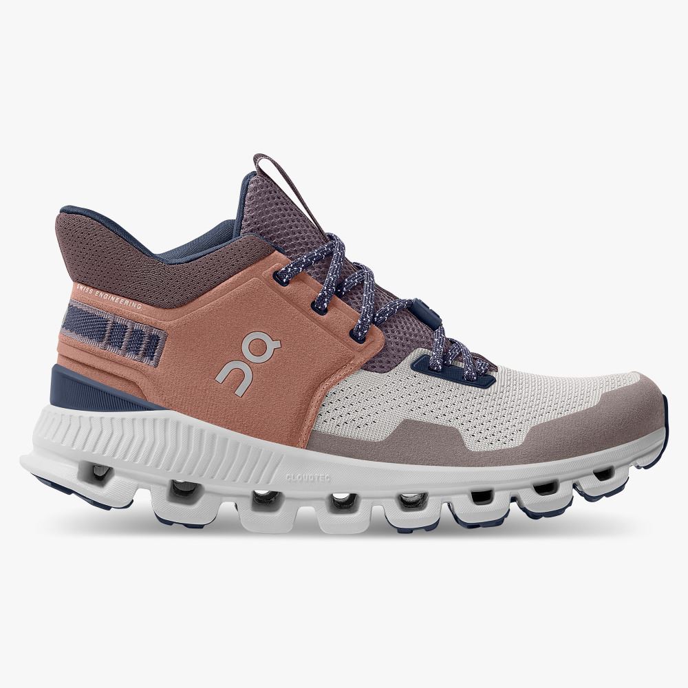 On Running Hi Edge - The street-ready sneaker silhouette - Pecan | Clay ON95XF325