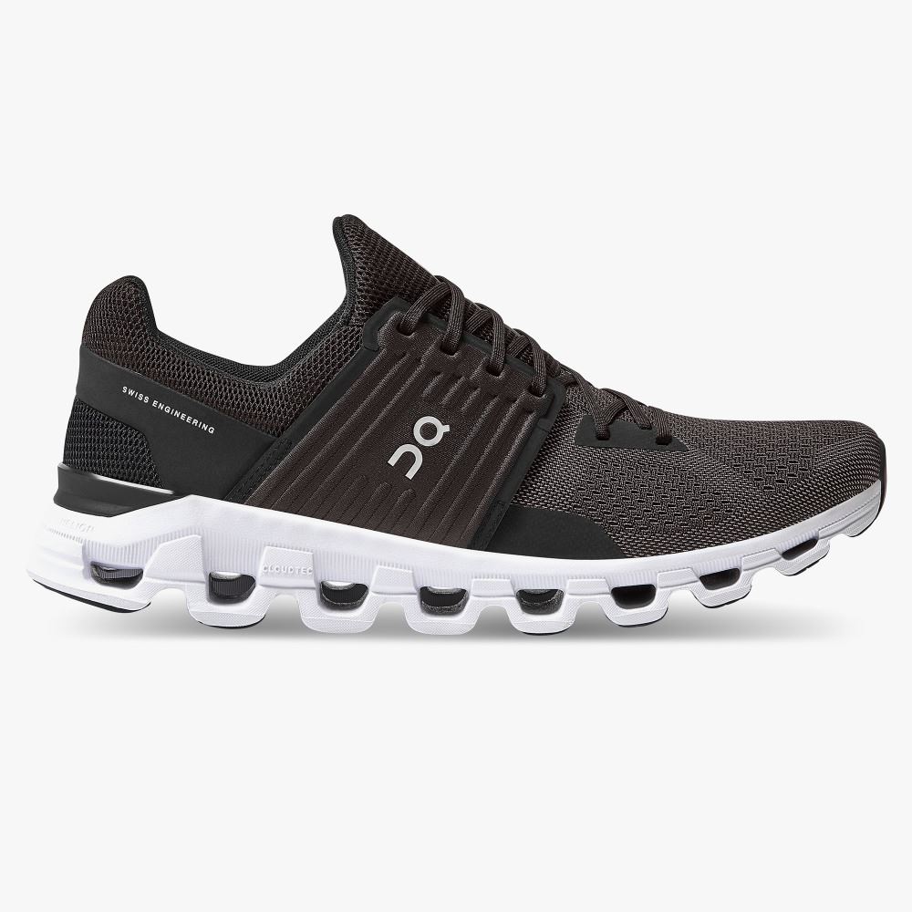 On Cloudswift - Road Shoe For Urban Running - Black | Rock ON95XF60