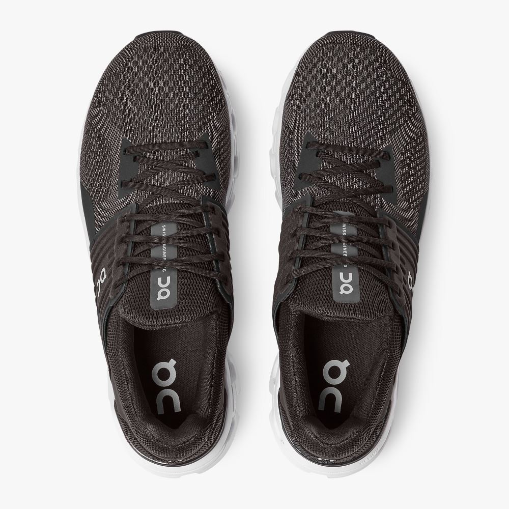 On Cloudswift - Road Shoe For Urban Running - Black | Rock ON95XF60