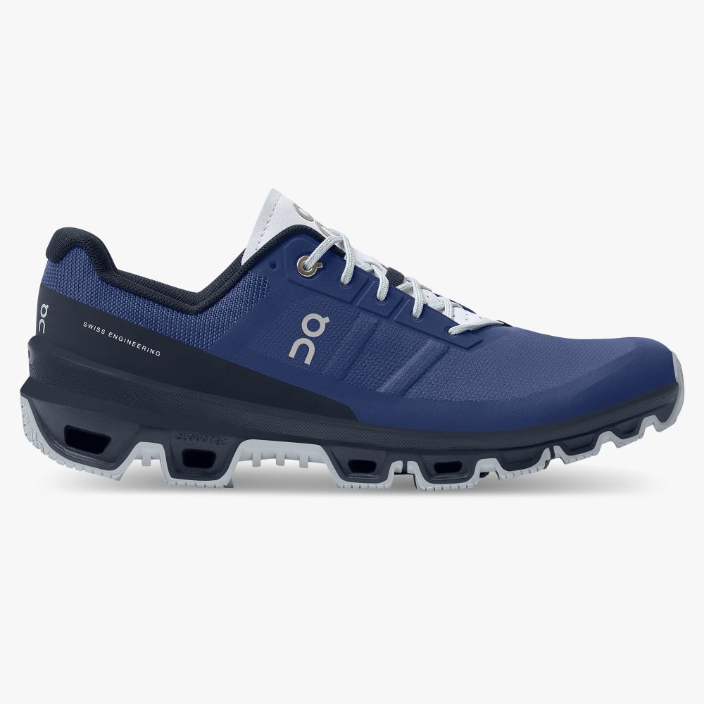 On New Cloudventure - Lightweight Trail Running Shoe - Twilight | Midnight ON95XF03