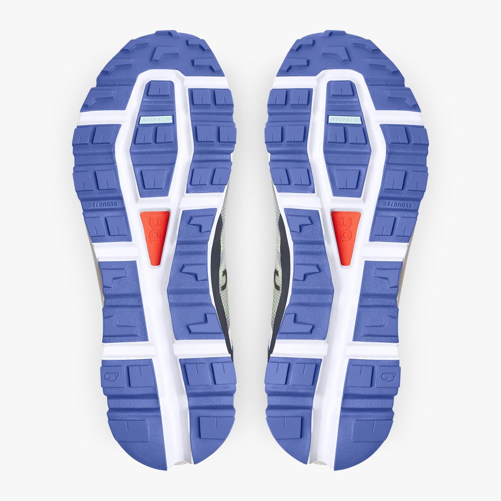 On The Cloudvista: Lightweight Trail Running & Hiking shoe - Frost | Ink ON95XF06